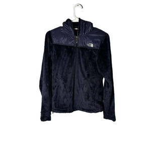 NAVY Blue North Face fleece jacket XS Womens